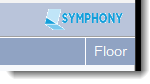 Graphic showing snip of Symphony screen with Floor sort point