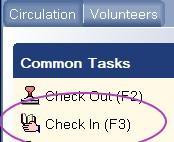 Select check in wizard