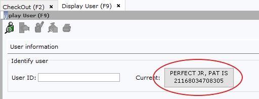 Select current patron