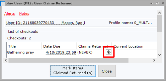 claims returned 5