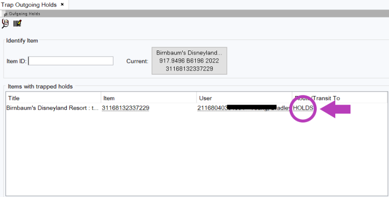 Arrow pointing to the User Manager icon at the top