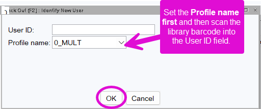 Creating a new library card