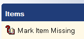 mark item missing 1