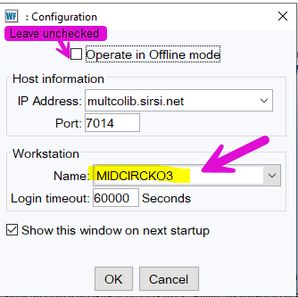 Screenshot showing the Symphony login screen
