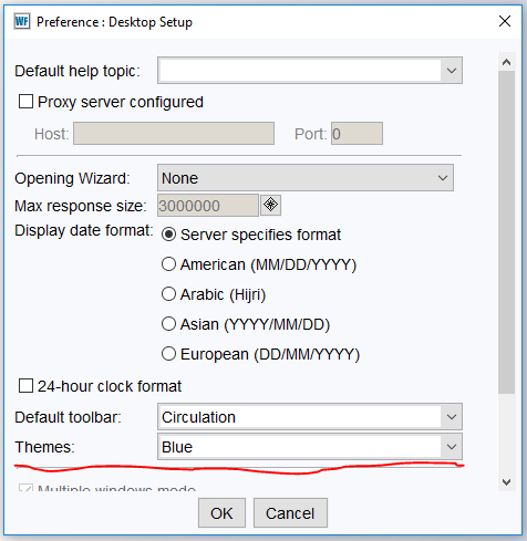 Color Scheme Options